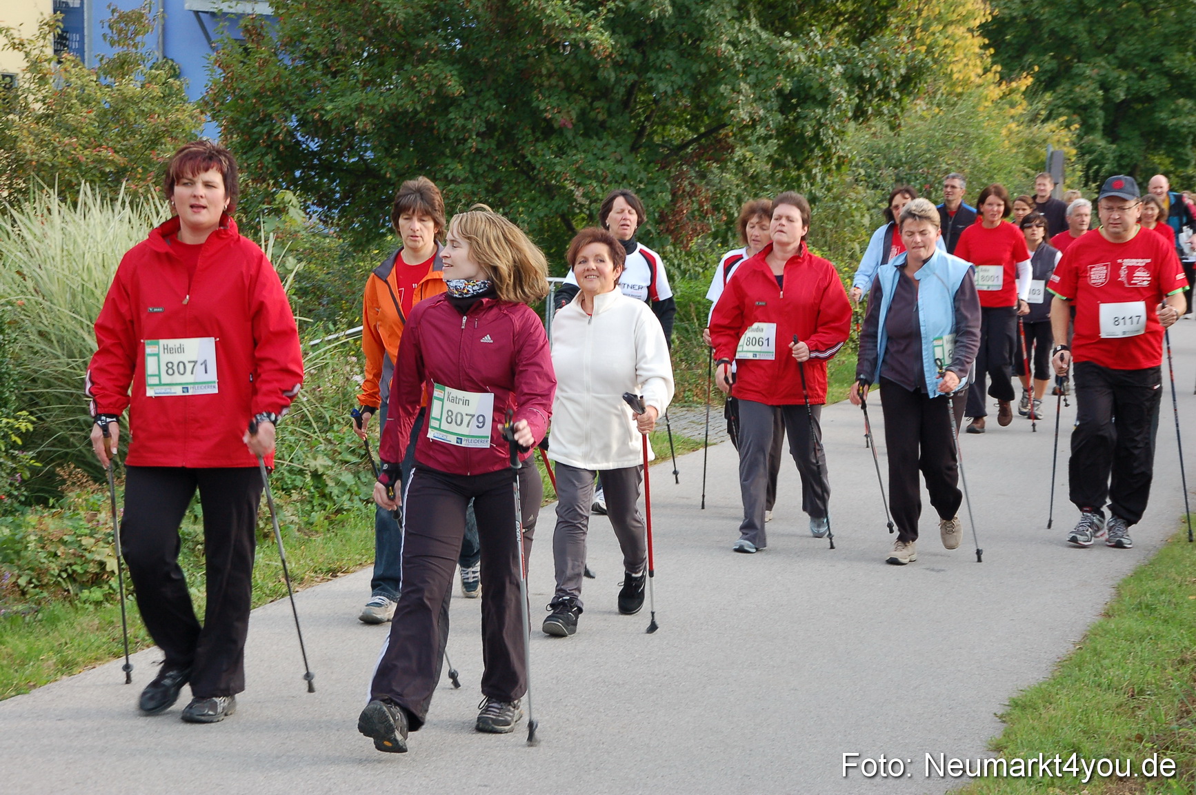 Nordic Walking Stadtlauf Neumarkt 180910 0061